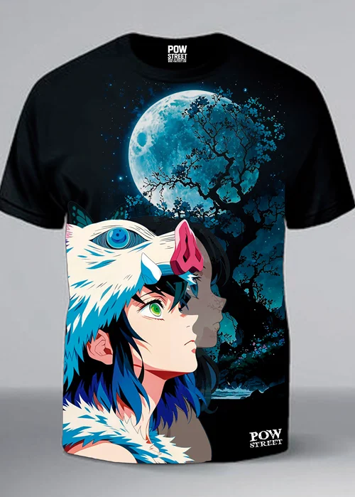 Remera Inosuke Hashibira – Edición Moonlit Beast - DS001
