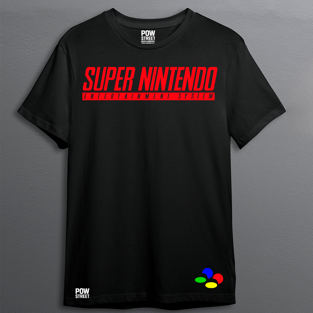 Remera de Nintendo Snes
