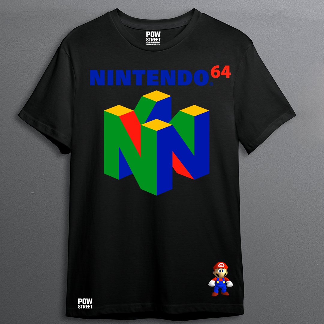 Remera de Nintendo 64