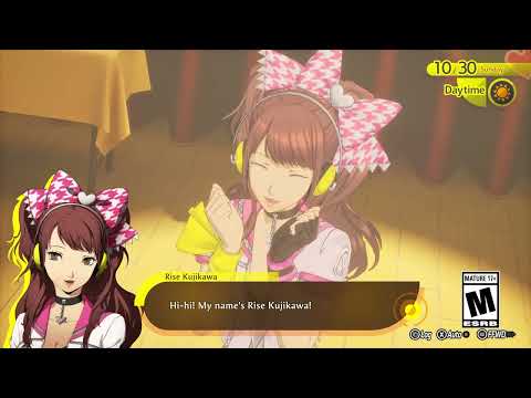 ATLUS presentó a Rise Kujikawa en un nuevo tráiler de Persona 4 Revival
