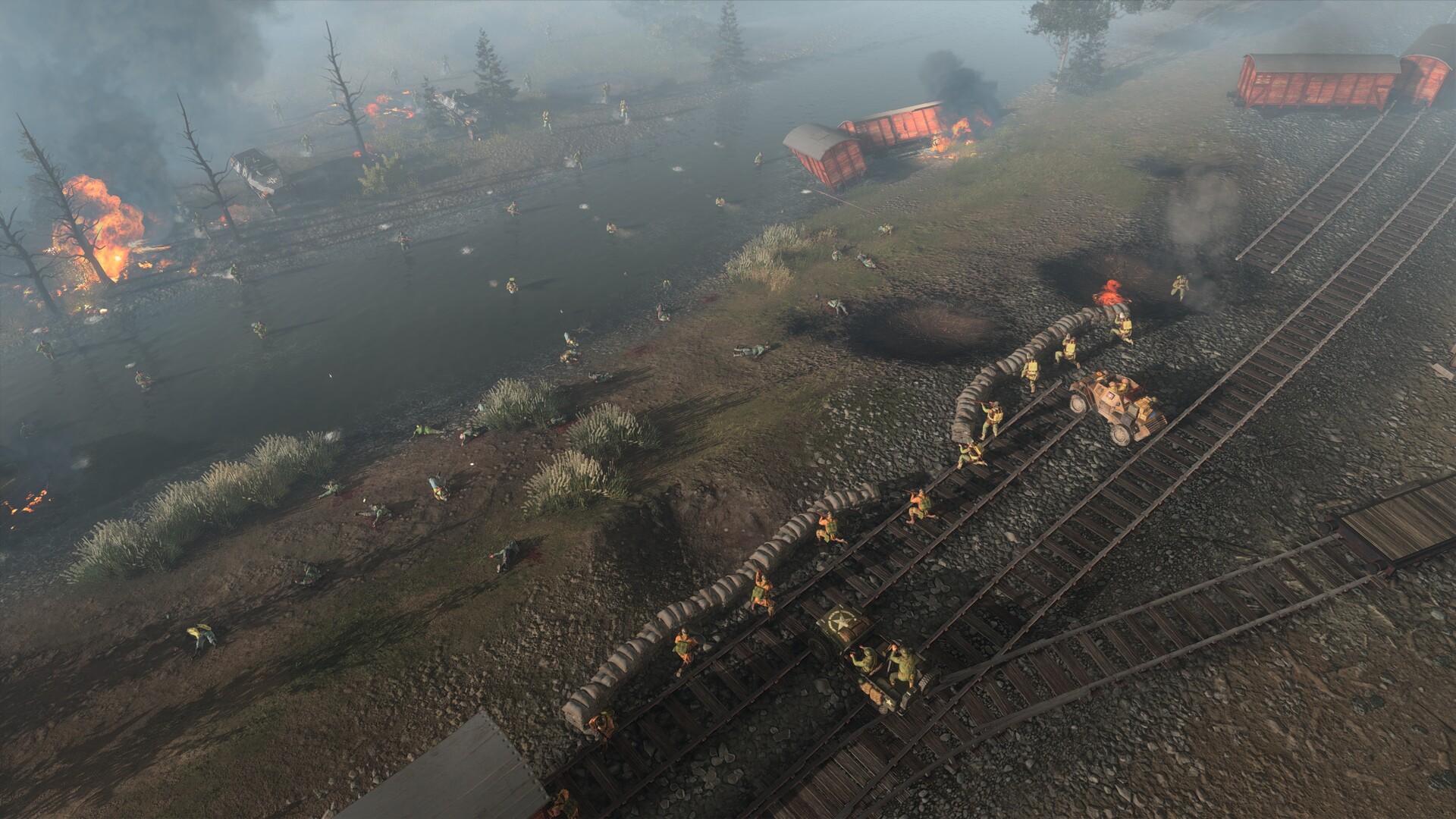 Company of Heroes 3 Final Stand gameplay