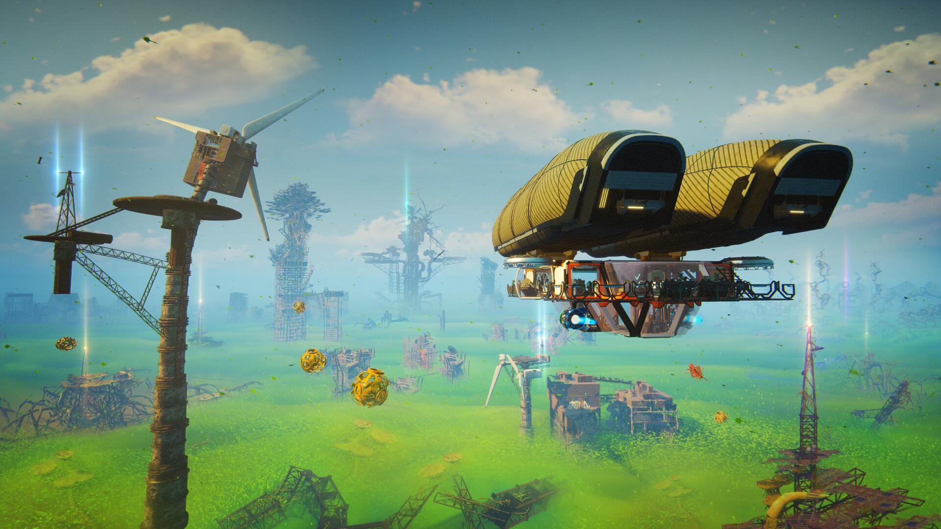 Forever Skies dirigible vuelo post-apocalíptico supervivencia Xbox