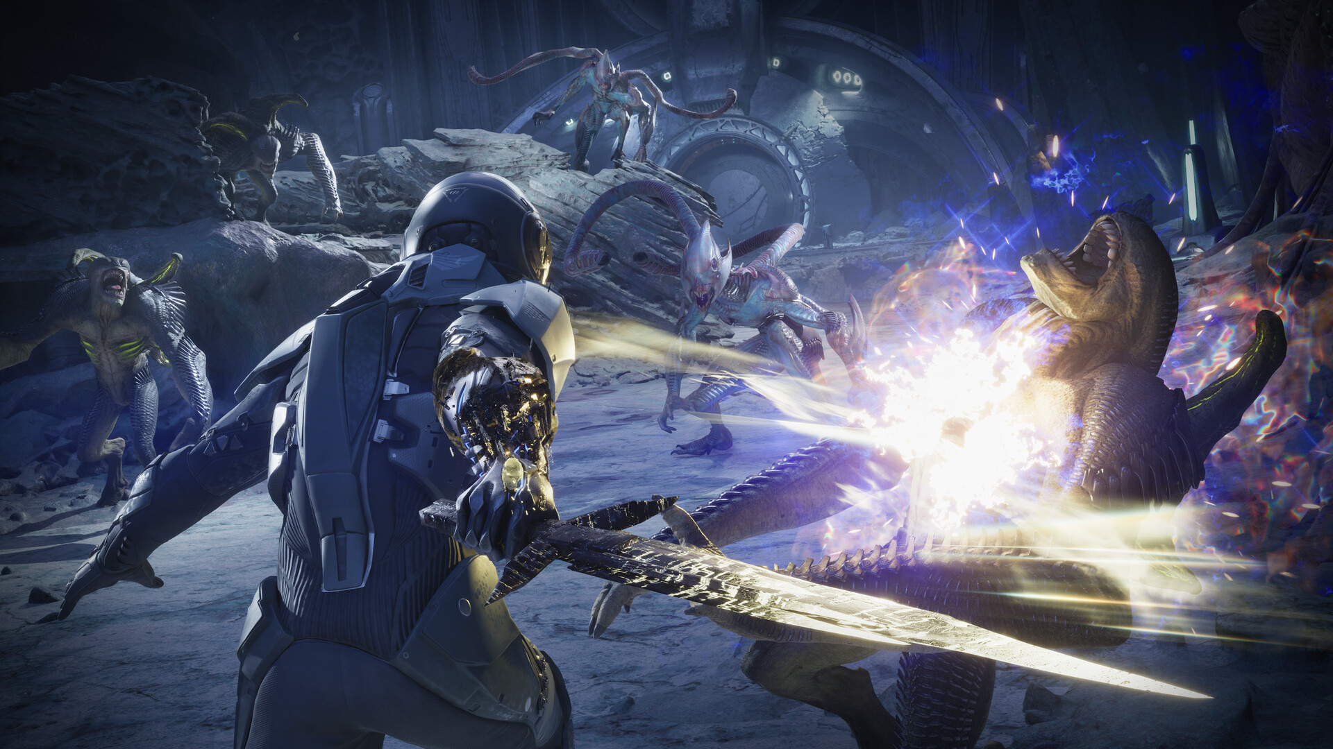 EXODUS confirma el 7 de abril de 2027 en PS5, Xbox y PC: el RPG de accion de los ex-BioWare con McConaughey se mostro a lo grande en la Gamescom