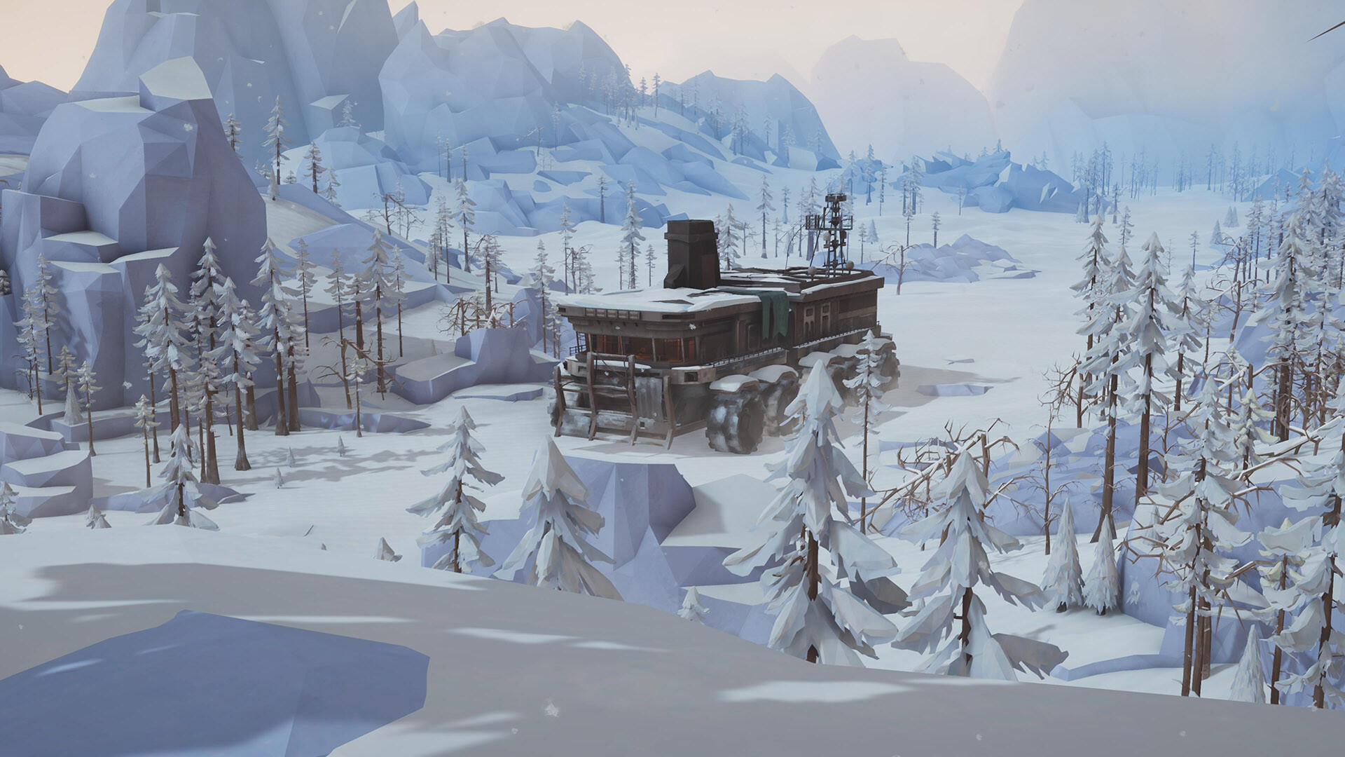Frozen Ship entra a Early Access hoy en Steam: gestioná una ciudad móvil en un mundo completamente helado