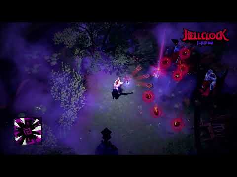 Hell Clock desembarca en consolas y suelta Cursed War: el ARPG roguelike brasileño la sigue rompiendo