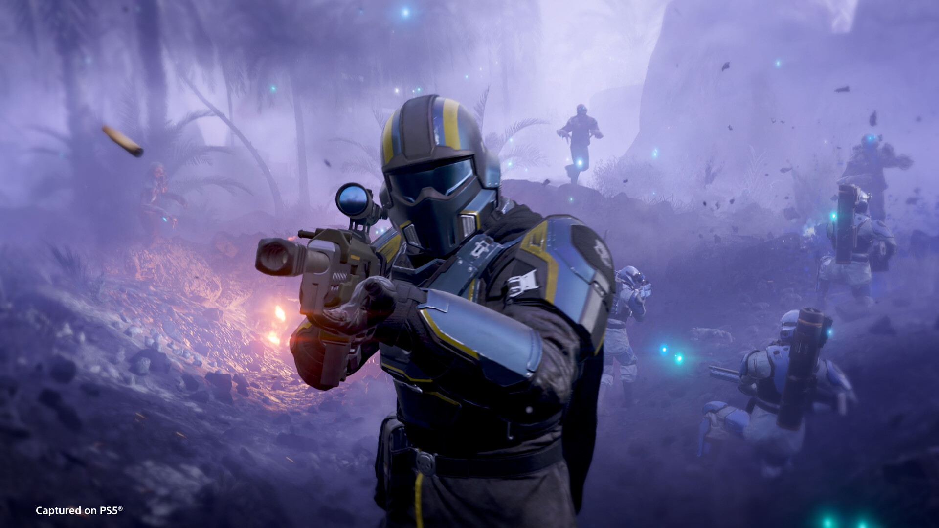 Helldivers 2 entra al catalogo de PS Plus hoy con la actualizacion Devoid of Liberty: Warhammer 40K, nivel 300 y nuevos Illuminate