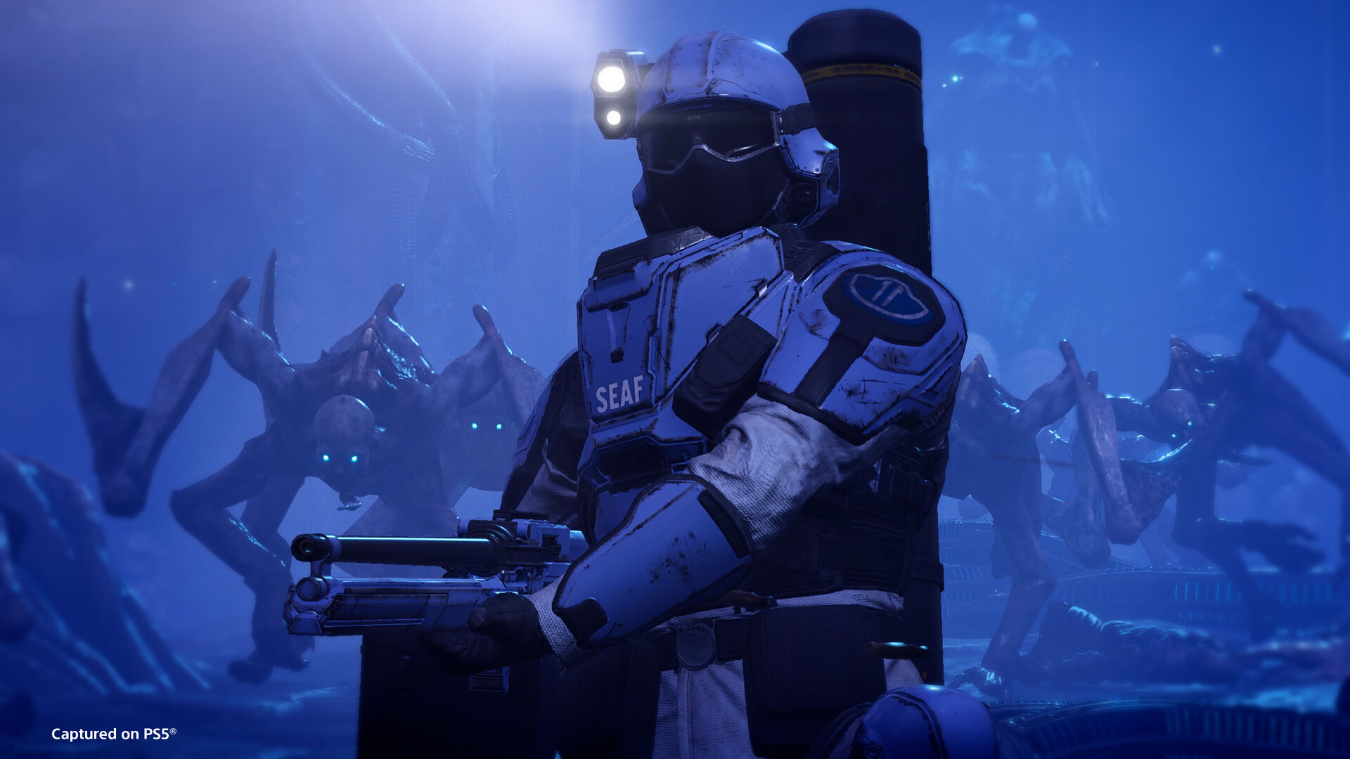 Helldivers 2 entra al catalogo de PS Plus hoy con la actualizacion Devoid of Liberty: Warhammer 40K, nivel 300 y nuevos Illuminate