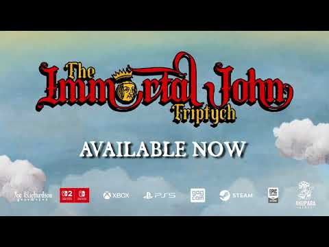 The Immortal John Triptych llega el 27 de agosto a PS5, Switch 2 y PC: la trilogia de aventuras graficas de Joe Richardson debuta en consolas