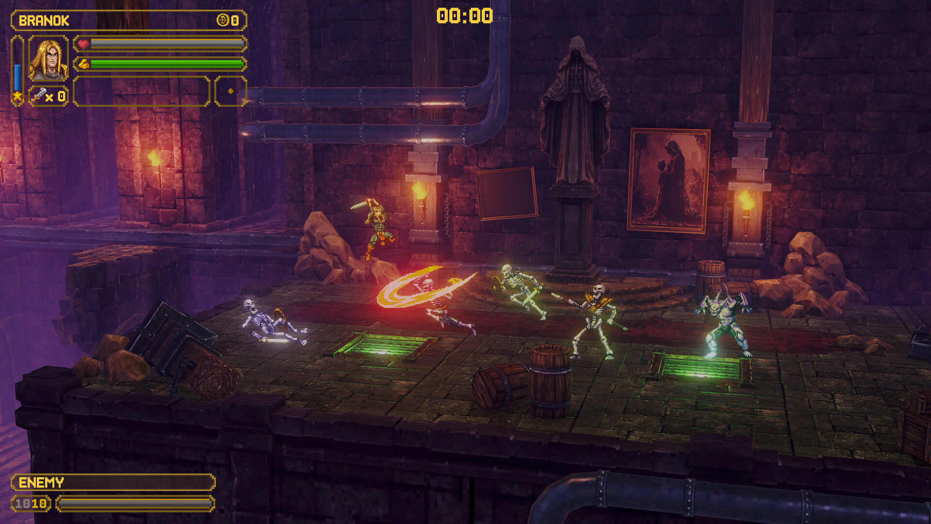 Mad King Redemption llega el 23 de septiembre al Xbox Game Pass: el beat em up roguelite estilo Golden Axe que ya tiene 84% positivos en Steam