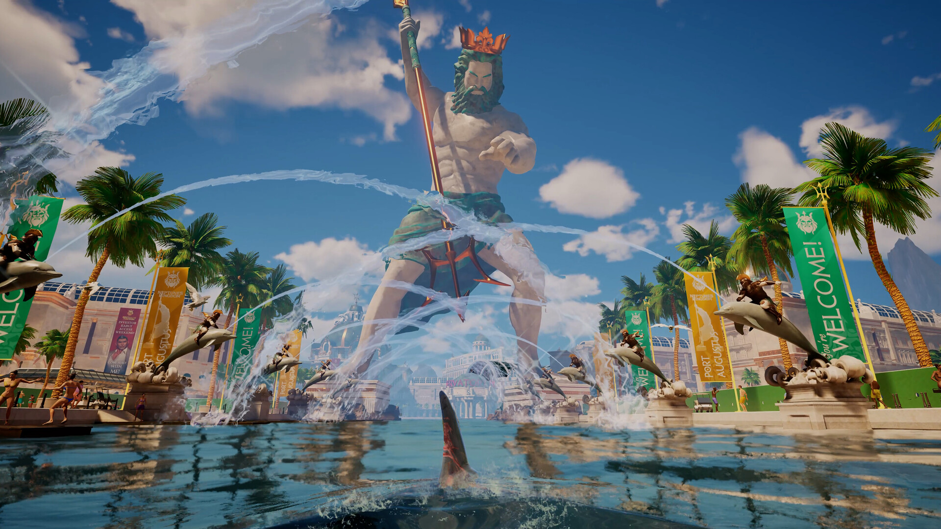 Maneater 2: el tiburon mas letal del mar regresa en un parque acuatico de lujo