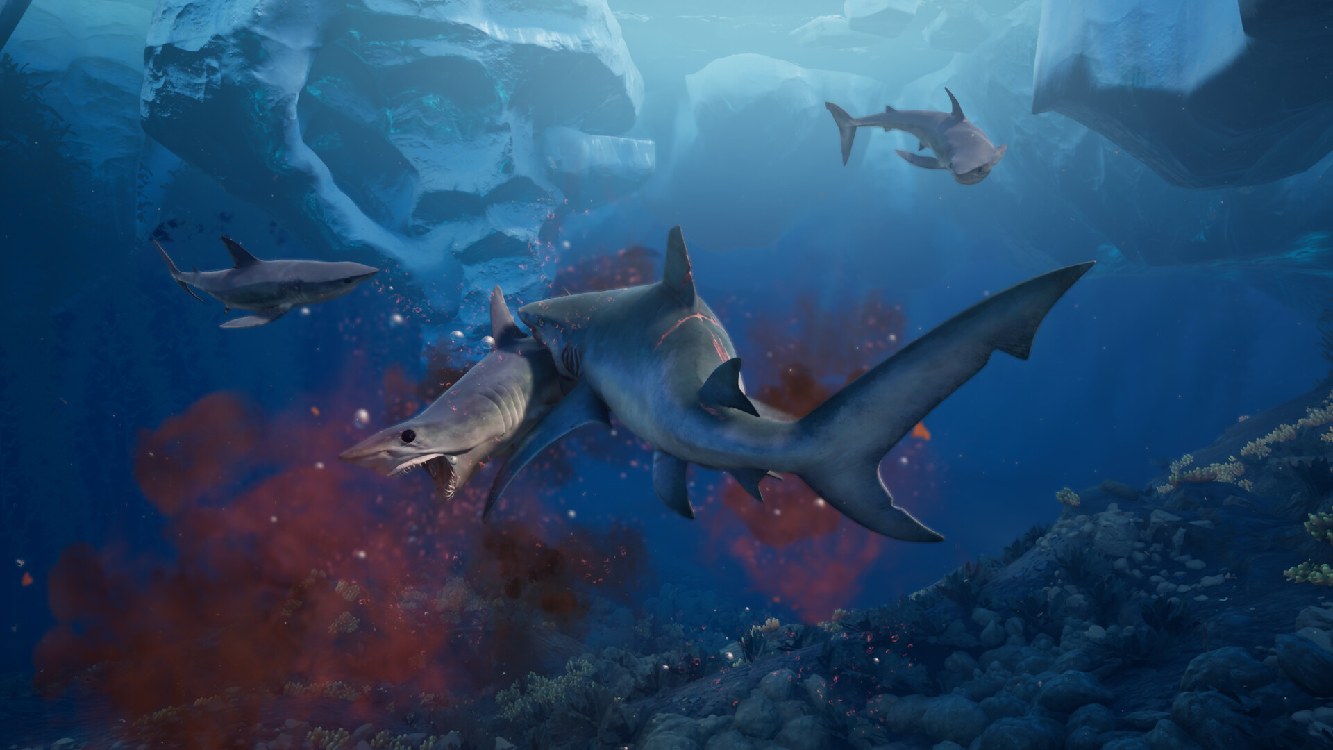 Maneater 2: el tiburon mas letal del mar regresa en un parque acuatico de lujo