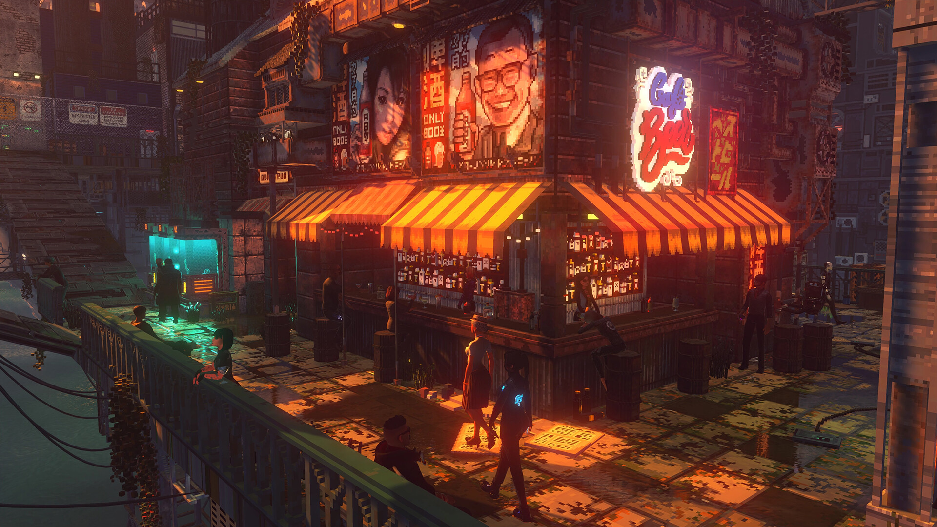 Nivalis Nights llega el 29 de septiembre a Steam: el life sim ciberpunk de los creadores de Cloudpunk donde empezas con ramen y terminas dueno de un nightclub