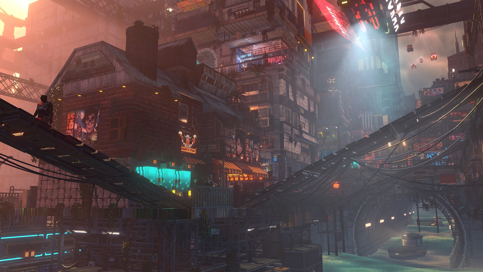 Nivalis Nights llega el 29 de septiembre a Steam: el life sim ciberpunk de los creadores de Cloudpunk donde empezas con ramen y terminas dueno de un nightclub