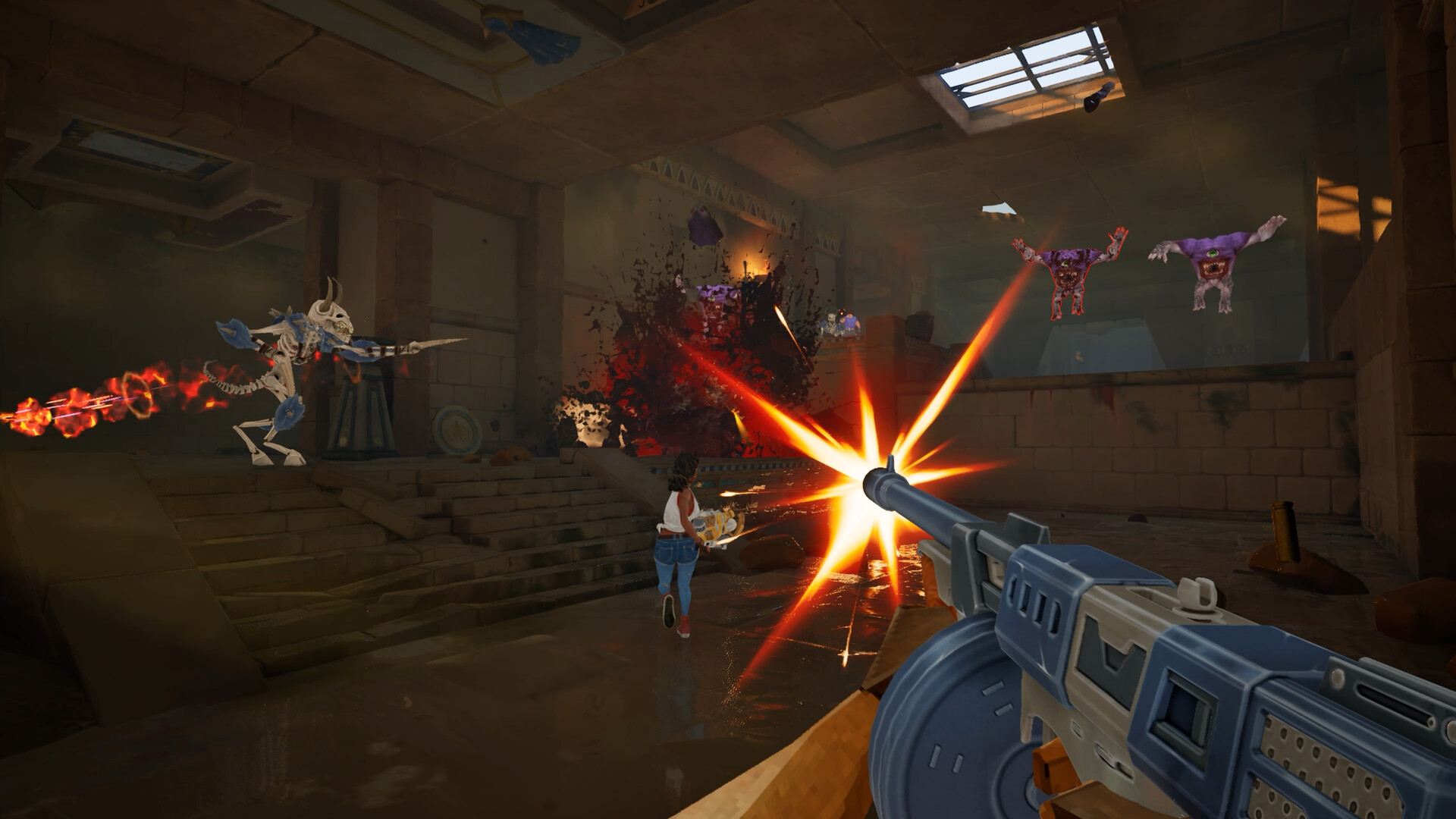 Serious Sam: Shatterverse sale el 31 de agosto en PS5, Xbox y PC: co-op roguelite para 5 Sams de distintas dimensiones