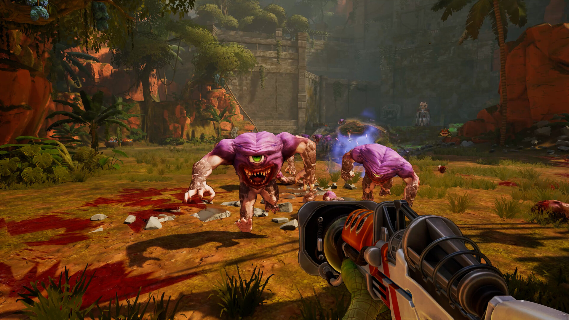 Serious Sam Shatterverse - co-op roguelite FPS para PS5 Xbox y PC