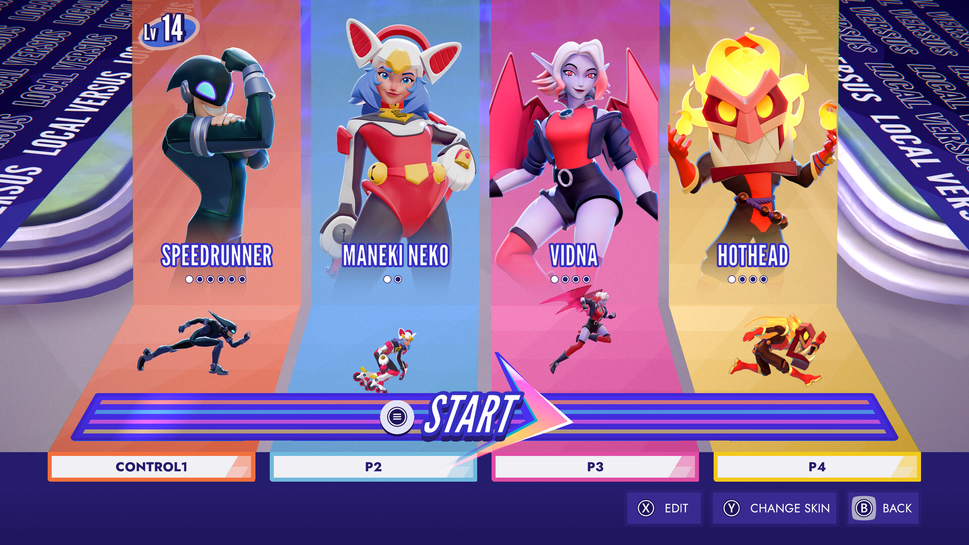 SpeedRunners 2: King of Speed llega el 3 de septiembre al Xbox Game Pass: hasta 8 jugadores online y Modo Torneo de 64