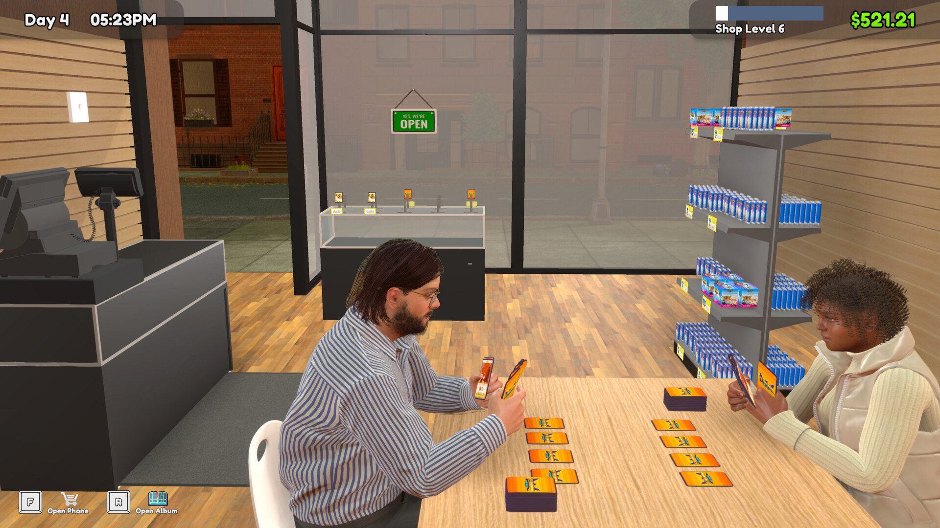TCG Card Shop Simulator 1.0 llega el 15 de septiembre al Xbox Game Pass: ahora podes jugar el Tetramon TCG dentro del juego