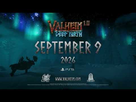 Valheim 1.0 llega el 9 de septiembre: Deep North, jefe final y debut en PS5 y Switch 2 con crossplay total