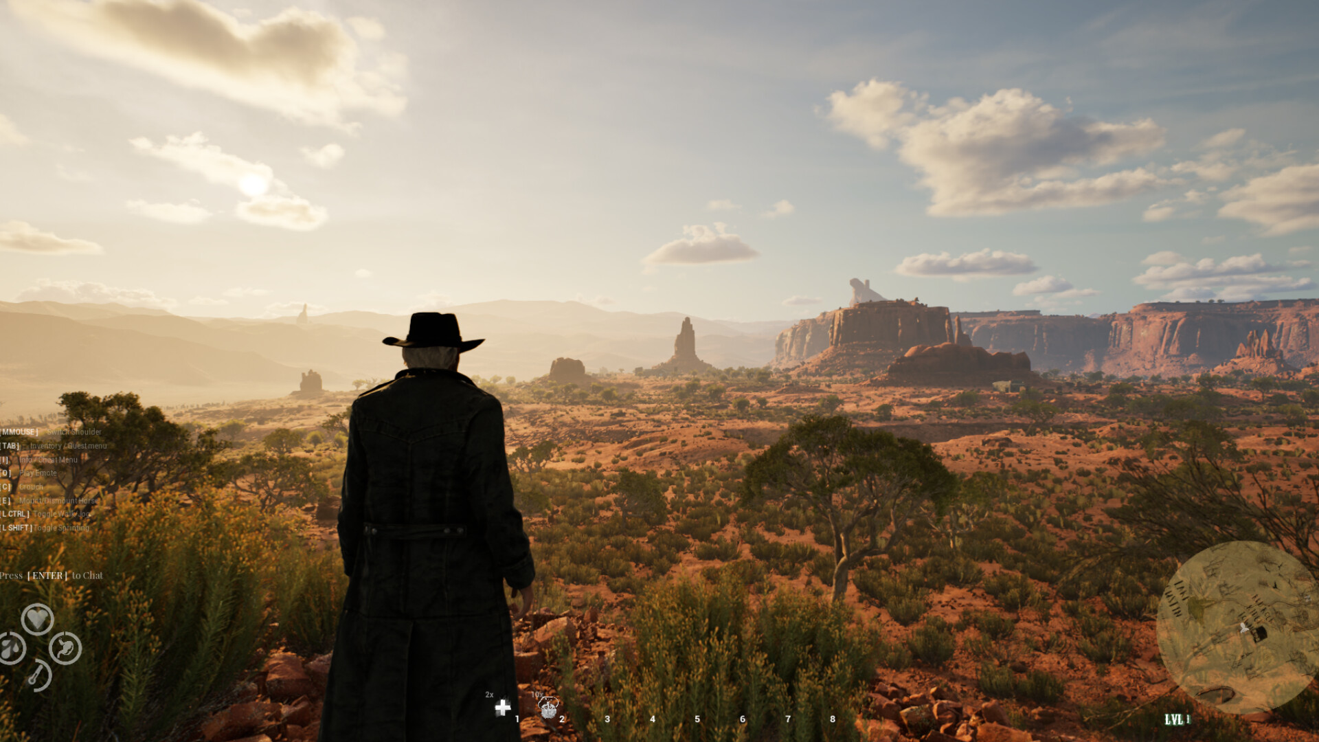 Western Rye open world survival en el Viejo Oeste Steam Early Access rancho y exploracion