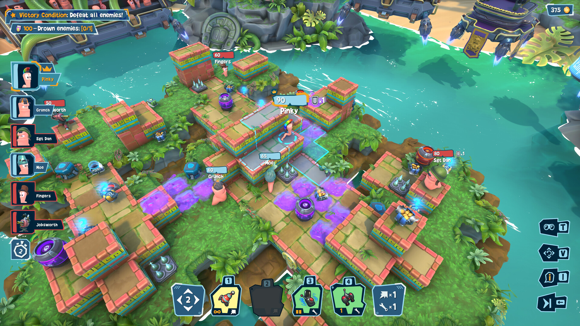 Worms: Galactic Tactics fue revelado en Gamescom 2026: estrategia por turnos en el espacio con giro roguelike