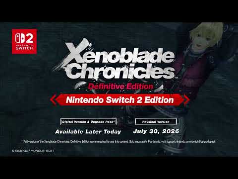 Xenoblade Chronicles 2 se pone en 4K y 60fps: su Nintendo Switch 2 Edition sale el 30 de julio
