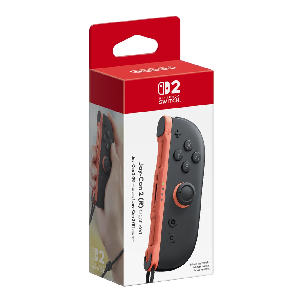 Joy-Con 2 Derecho (R) Nintendo Switch 2 - Light Red