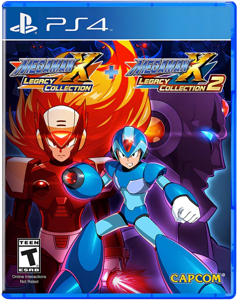 Mega Man X Legacy Collection 1 + 2 - PS4 (Físico) (Usado)