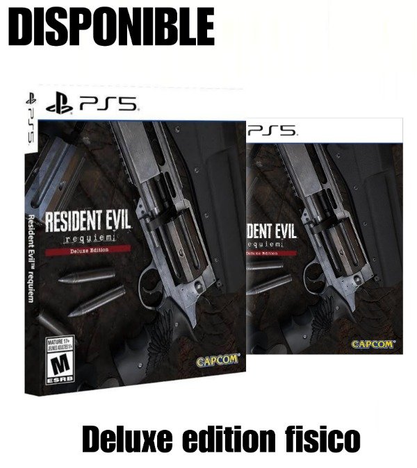 Resident Evil Réquiem Deluxe edition PS5 fisico