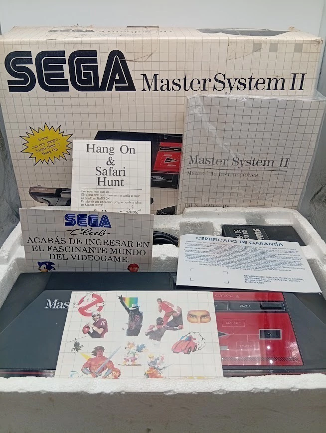 Master System 2 en caja Argentina