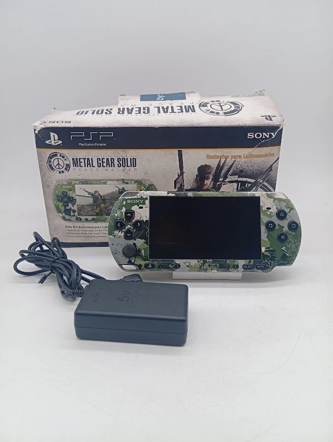 PSP 3010 Metal Gear Solid Peace Walker Edición Exclusiva