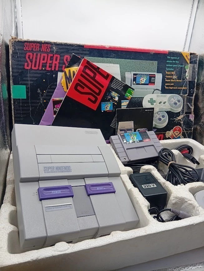 Super Nintendo – Super Set (con Super Mario World) - Garantia Nintendo Argentina