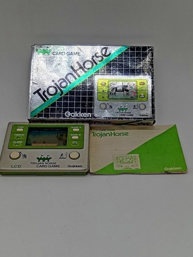 Trojan Horse Gakken LCD Card Game