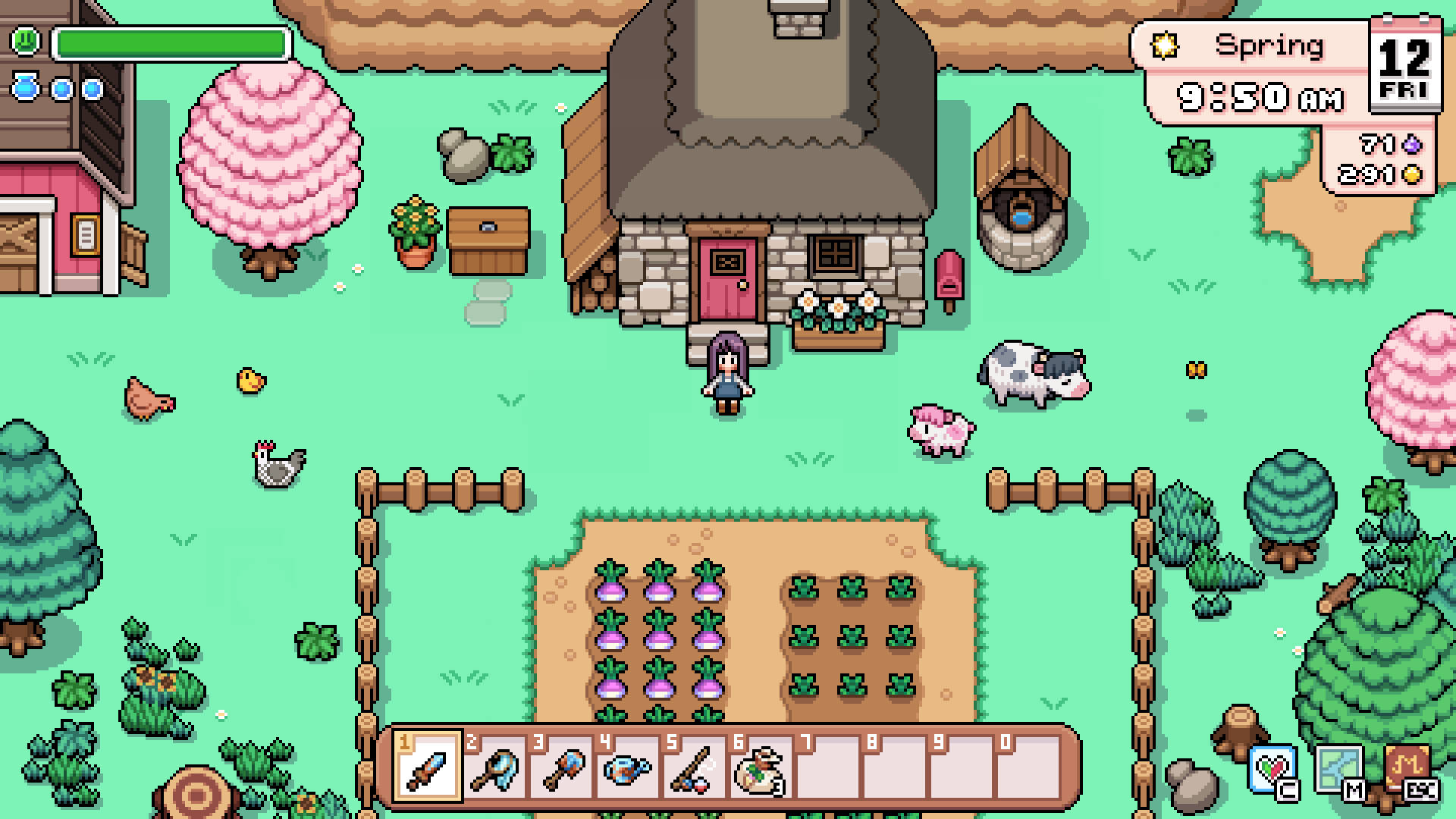 Review: Fields of Mistria - la granja pixel art que por fin encontro su alma