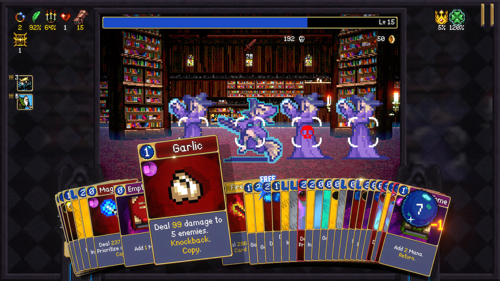 Review: Vampire Crawlers -- el spin-off de poncle que convirtio el caos bullet-hell en arte del mazo