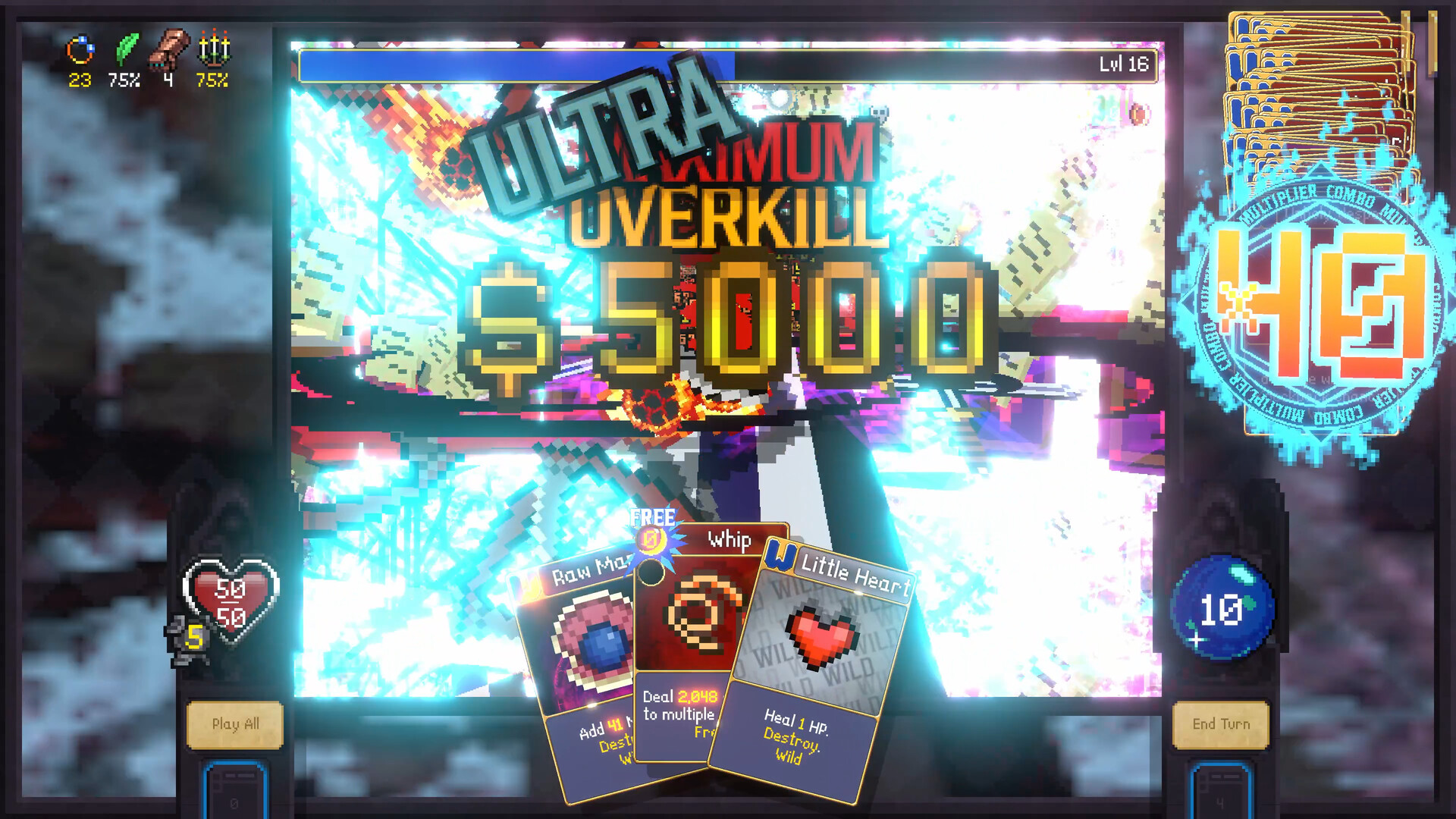 Review: Vampire Crawlers -- el spin-off de poncle que convirtio el caos bullet-hell en arte del mazo